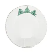 Vietri Melamine Lastra Holiday Large Shallow Serving Bowl
