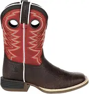 [Durango] Lil' Rebel Pro Big Kid's Red Western Boot