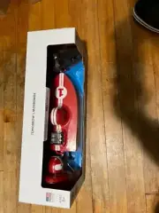 THE SHARPER IMAGE RC Wave Rage, Wireless Rechargeable Bumper Boat with Tow Rider