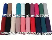 AKRILANE Premium Stretchy Plain Jersey Maxi Hijab Scarf Shawl Head Wrap