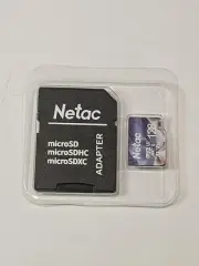 Netac 128GB Micro SD Memory Card With Adapter