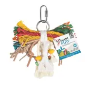 HARI 81003 Smart Play Leather Kabob Bird Toy