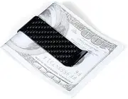 Generic Carbon Fiber Money Clip Classic Design Slim Card Holder Super Handy Mini Size