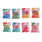 100PCS Elastic Rubber Hair Ties Hair Bands for Women and Girls