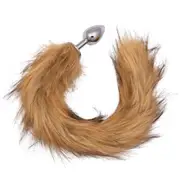 CalExotics Running Wild Brown Tail Butt Plug