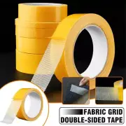 1pc Double Sided Grid Tape Strong Sticky Mesh Carpet Clear Tapes Fabric Clothes