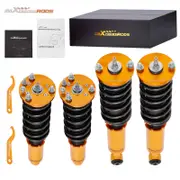 [MaXpeedingrods] 24 Ways DamperHeight Adjustment Coilover compatible for Honda Accord CL7CL9 2003-2008 Lowering Kit