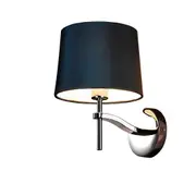 Grace Wall Lamp - Black Linen