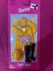Barbie Cool Career Fashions 1997 Fire Fighter Outfit Arco Toys Mattel 68617 NRFP