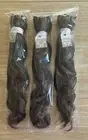 100% Human Hair Ext. Body Wave. 14” & 12”in. Color #4/27. 3Bundles For $85