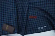 Ermenegildo Zegna cross - ply suiting fabric Linen/wool/silk