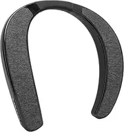 Neckband Bluetooth Speaker, Comfortable Lightweight Wireless Wearable Speaker with Noise Cancelling HiFi Sound 15m Connection Distance Support Memory Card, Portable Neck Speaker for Home Sport Outdoor