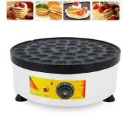 110V Round Muffin Waffle Maker Machine 52pcs Commercial Mini Pancake Maker