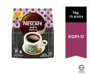 NESCAFE KOPI O 16g x 15 STICKS (MALAYSIA INSTANT COFFEE)
