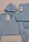 Authentic Lacoste Unisex Fleece Sweatsuit Pastel Blue-Size(Medium)-NWT- $300