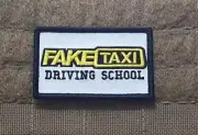 Learner Driver Military Fake Taxi Driving School Gelsoft Airsoft Morale Patch