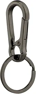 [Generic] Keychain Clips Metal Ring Chain Rings Keyring for Home Car Organizer