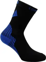 Sixs Active, compression socks unisex , color: Black/Blue , size: 40/43 EU