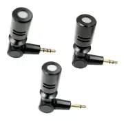 Mini Stereo Recording Microphone Mic With 3.5mm Vlogging Microphone For PC