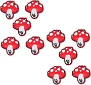 Veemoon 10Pcs Embroidered Sewing Patches Unique DIY Appliques for Clothing Bags Hats and Accessories Safe Durable for Creative Projects and Personalization