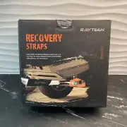 RAYTEEN Recovery Tow Strap(3in x 30ft)Genuine 19,800lb(Lab Test 24,000lb) Yellow