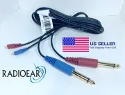 Audiometer IP30 Insert Phones Replacement Cable by RadioEar (2 m) 8107179
