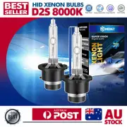 2PCS OEM HID D2S Xenon Headlight Globes 8000K For Saab 9-3 TiD Wagon 2007-2015