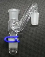 18mm Female to 18mm Male Sidecar Glass Drop Down Reclaim Removable Jar USA