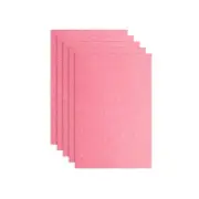 5Pcs Light Red Glitters Foam Sheets, 8"x12" Sparkle EVA Foam Sheets(1.5mm Thick)