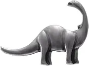 [Pinstant] Brontosaurus Dinosaur Silver Color 1.4" Enamel Pin Badge, 1.4 Inches, Enamel, enamel