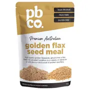Organic PBCo Golden Flax Seed Meal Premium Australian 350g – Fresh, healthy organic delivery | Doorstep Organics