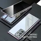 Privacy Anti Spy Magnetic 360 Protective Case For Samsung S23 S22 S21 S20 Note20