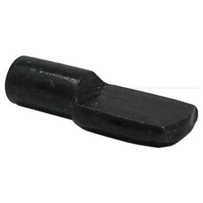 5mm Black Spoon Shelf Support Pegs - 25 Pack