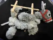 New Puppet Vintage Horse Pony Donkey Mule Marionette String Puppet Moveable Wood
