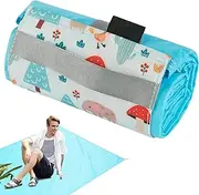 Picnic Mats Outdoor Waterproof,Beach Blanket Waterproof | Washable Weatherproof Quick-Dry Outdoor Rug for Camping Hiking Park Lawn Travel Sand