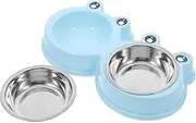 PENIKOKO Cute Stainless Steel Dog and Cat Bowls Non Slip Pet Food and Water Dish for Dogs Cats and Rabbits Versatile Feeding with Moderate Capacity and Stable Base