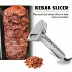80W Electric Döner Kebab Cutter Meat Slicer 80mm*2*Blades Kebab Stainless Steel