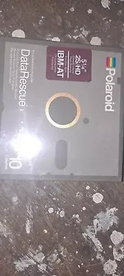 New 10 Pack 5 1/4 Polaroid Diskettes