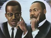 Great Thinkers (LG), an African American, Black Art, Print by Hulis Mavruk