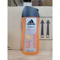 在飛比找蝦皮購物優惠-adidas愛迪達 男用三效極限動力潔顏洗髮沐浴露250ml