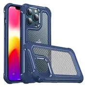 ZUSLAB iPhone 13 Pro Case 6.1" Xtreme Defend Shockproof Military Grade Protection Protective Cover for Apple - Blue
