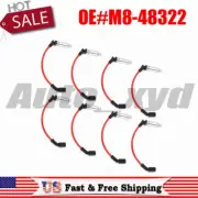 M8-48322 8PCS High PerFormance Spark Plug Ignition Wire For Saab Buick Chevrolet