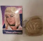 2 Costume Wigs Blonde Halloween Dress Up 1 New In Package