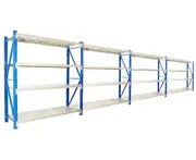 4-bay 800kg 8.0m Garage Warehouse Storage Shelving Steel Tool Racking Shelves