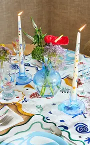 [Misette] Linen Embroidered Runner