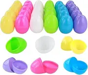 GARIOUANS 36pcs Reusable Confetti Eggs for Boys and Girls Fun Fillable Boxes for Hunts Party Favors and Classroom Surprises Mixed Colors