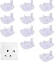 Outlet Baby Proof Cover - Electric Outlet Covers Baby Safety | Anti-Electric Plug Guards Set of 12 for Kitchen, Electrical Socket Protector