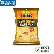 HotHands Super Warmers – 10 Pack, 18-Hour Body & Hand Heat Pads