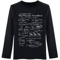 在飛比找ETMall東森購物網優惠-傅立葉變換概率論學生長袖T恤