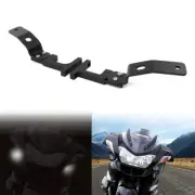 Black Motorcycle Auxiliary Light Mount Stand Fit For BMW R1250RT 2019-2023